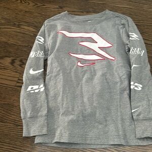 Nike 3brand gray long sleeve shirt.  Size small.